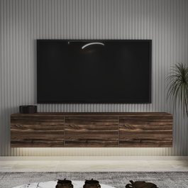 Hanah Home Mueble para TV Neon - Chestnut